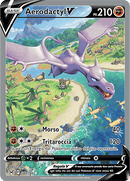 Aerodactyl-V 180/196 Alternative Art - ITA - Near Mint - Spada e Scudo - Origine Perduta - Carta Pokemon