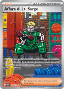 Affare di Lt. Surge MEG 185/132 Alternative Art - ITA - Near Mint - Megaevoluzione - Carta Pokemon