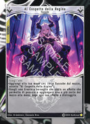 Al Cospetto della Regina CA - 022 Rara Foil - Unlimited - ITA - Near Mint - Cavalieri di Adam - Carta Creatures of Exo