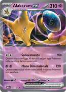Alakazam EX 065/165 - ITA - Near Mint - Scarlatto e Violetto - 151 - Carta Pokemon