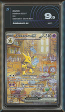 Alakazam EX 201/165 Alternative Art - ITA - Mint+ - Gradata AIGRADING 9.5  - Scarlatto e Violetto - 151 - Carta Pokemon