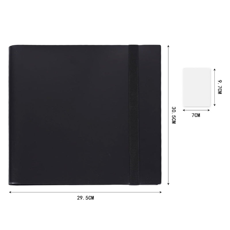 Album Raccoglitore 12 tasche 480 carte Side Load - NERO