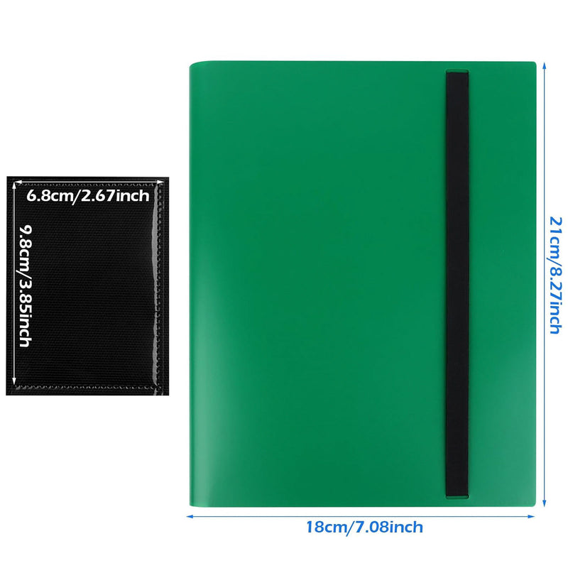 540 Tasche Raccoglitore Carte, 30 Pagine, 18 Tasche 540 Tasche Raccoglitore Carte, 30 Pagine, 18 Tasche