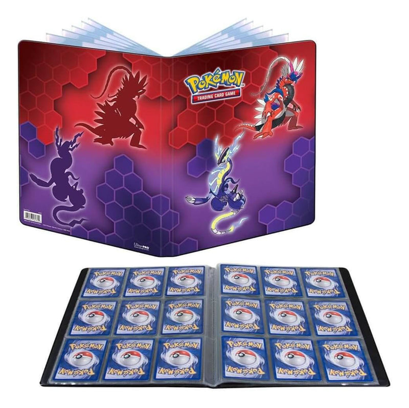 Album Raccoglitore 9 tasche 252 carte Top Load - Ufficiale Pokemon - Miraidon e Koraidon - ULTRA PRO