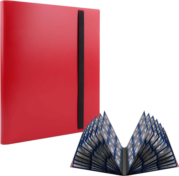 Album Raccoglitore 9 tasche 360 carte Side Load - ROSSO