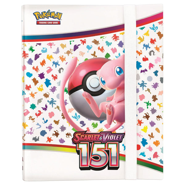 Album Raccoglitore 9 tasche 360 carte Side Load - Ufficiale Pokemon - Scarlatto e Violetto - 151 - ULTRA PRO