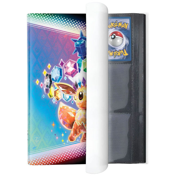 Album Raccoglitore 9 tasche 360 carte Side Load - Ufficiale Pokemon - Scarlatto e Violetto - Evoluzioni Prismatiche - ULTRA PRO