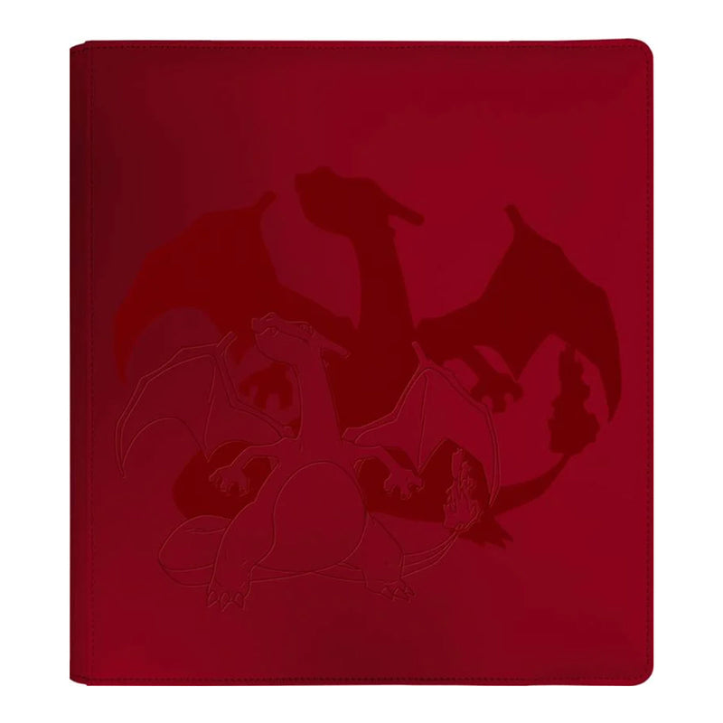 Album Raccoglitore con Zip 12 tasche 480 carte Side Load - Ufficiale Pokemon - Charizard - ULTRA PRO