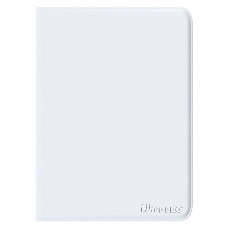 Album Raccoglitore con Zip 12 tasche 480 carte Side Load - ULTRA PRO PRO - Binder Vivid - BIANCO
