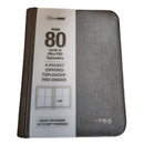 Album Raccoglitore con Zip 4 tasche 80 TopLoader Side Load - ULTRA PRO Premium - NERO