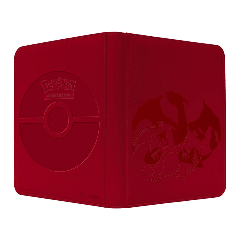 Album Raccoglitore con Zip 9 tasche 360 carte Side Load - Ufficiale Pokemon - Charizard - ULTRA PRO