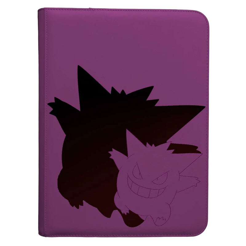 Album Raccoglitore con Zip 9 tasche 360 carte Side Load - Ufficiale Pokemon - Gengar - ULTRA PRO