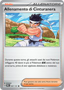 Allenamento di Cinturanera 097/131 - ITA - Near Mint - Scarlatto e Violetto - Evoluzioni Prismatiche - Carta Pokemon