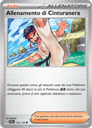 Allenamento di Cinturanera 143/159 - ITA - Near Mint - Scarlatto e Violetto - Avventure Insieme - Carta Pokemon