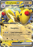 Ampharos-ex SVP 016 - ITA - Excellent - Promo Scarlatto e Violetto - Carta Pokemon