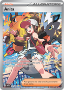Anita WHT 171/086 Alternative Art - ITA - Near Mint - Scarlatto e Violetto - Fuoco Bianco - Carta Pokemon