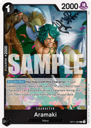 Aramaki OP11-082 - Character Nero Rare - Near Mint - A Fist of Divine Speed - Carta One Piece Card Game