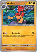 Archen WHT 050/086 Reverse Holo - ITA - Near Mint - Scarlatto e Violetto - Fuoco Bianco - Carta Pokemon