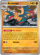Archeops WHT 051/086 Reverse Holo Master Ball - ITA - Near Mint - Scarlatto e Violetto - Fuoco Bianco - Carta Pokemon