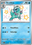 Arctibax Shiny 129/091 - ITA - Near Mint - Scarlatto e Violetto - Destino di Paldea - Carta Pokemon