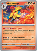 Armarouge 015/091 Reverse Holo - ITA - Near Mint - Scarlatto e Violetto - Destino di Paldea - Carta Pokemon