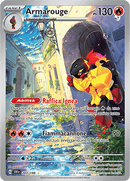 Armarouge 203/198 Illustrazione Rara - ITA - Near Mint - Scarlatto e Violetto - Carta Pokemon