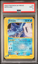 Articuno SK 004/144 Rara - ENG - Mint - Gradata PSA 9 - SkyRidge - Carta Pokemon