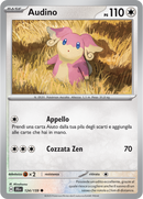 Audino 124/159 Reverse Holo - ITA - Near Mint - Scarlatto e Violetto - Avventure Insieme - Carta Pokemon