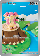 Audino BLK 151/086 - ITA - Near Mint - Scarlatto e Violetto - Luce Nera - Carta Pokemon