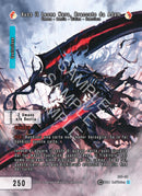 Avos il Leone Nero, Braccato da Adam SD2 - 36 Non Comune Full Art - 1a Edizione - ITA - Near Mint - Structure Deck 2 - Carta Creatures of Exo