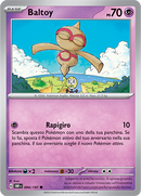 Baltoy 094/197 Reverse Holo - ITA - Near Mint - Scarlatto e Violetto - Ossidiana Infuocata - Carta Pokemon