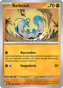 Barboach 108/197 Reverse Holo - ITA - Near Mint - Scarlatto e Violetto - Ossidiana Infuocata - Carta Pokemon