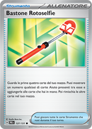 Bastone Rotoselfie 127/131 Reverse Holo Pokéball - ITA - Near Mint - Scarlatto e Violetto - Evoluzioni Prismatiche - Carta Pokemon