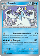 Beartic BLK 026/086 Reverse Holo Poke Ball - ITA - Near Mint - Scarlatto e Violetto - Luce Nera - Carta Pokemon