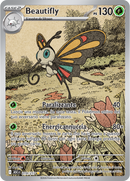 Beautifly ASC 219/217 Illustrazione Rara - ITA - Near Mint - Megaevoluzione - Ascesa Eroica - Carta Pokemon