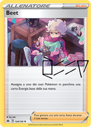 Beet Autografata 124/159 - ITA - Near Mint - Spada e Scudo - Zenit Regale - Carta Pokemon