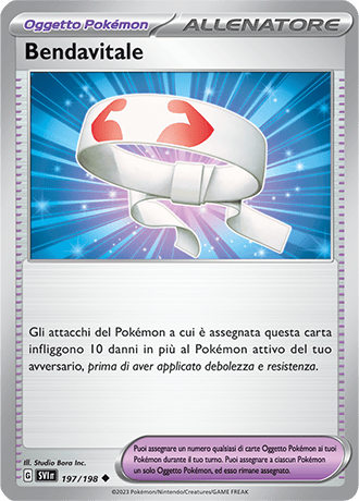 Bendavitale 197/198 Reverse Holo - ITA - Near Mint - Scarlatto e Violetto - Carta Pokemon