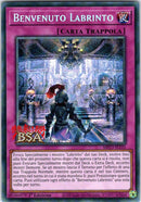 Benvenuto Labrinto MP23-IT235-V0 Secret Rare - Near Mint - Tin 25°Anniversario: Eroi Duellanti - Carta Yu-Gi-Oh!