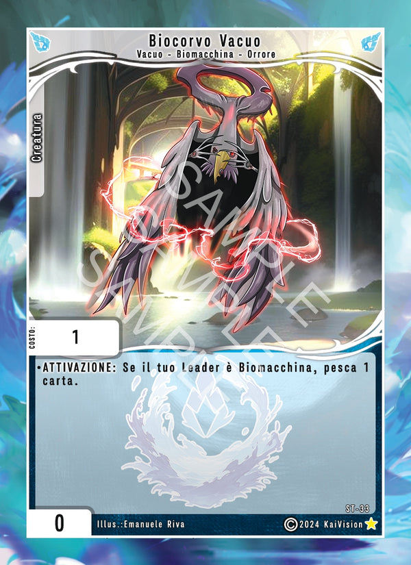 Biocorvo Vacuo ST - 33 Rara Foil - 1a Edizione - ITA - Near Mint - Serie Torneo - Carta Creatures of Exo