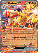 Blaziken-ex 024/159 - ITA - Near Mint - Scarlatto e Violetto - Avventure Insieme - Carta Pokemon