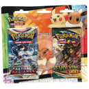 Blister da 2 Bustine con Gomma per cancellare Back to School - Eevee - ENG