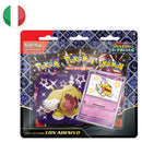 Blister da 3 Bustine con Adesivo Greavard - Scarlatto e Violetto - Destino di Paldea - ITA