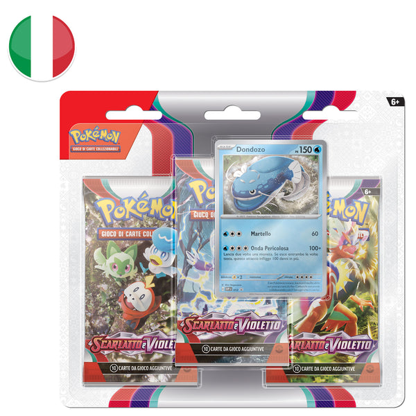 Blister da 3 bustine Scarlatto e Violetto - Dondozo - ITA