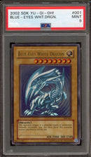 Blue-Eyes White Dragon SDK-001 Ultra Rare - ENG - Mint - Gradata PSA 9 - Starter Deck - Kaiba - Carta Yu-Gi-Oh!