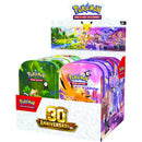 [MAX 1 pz] Box 10 Mini Tin da Collezione - Pokemon 30° Anniversario - ITA