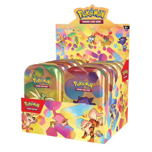 Mini Tin da Collezione - Scarlatto e Violetto - 151 - Artwork Casuale - ENG