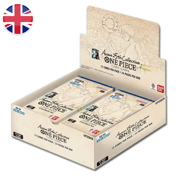 Box Display 24 Bustine - EB02 - Anime 25th Collection - ENG - ONE PIECE Card Game