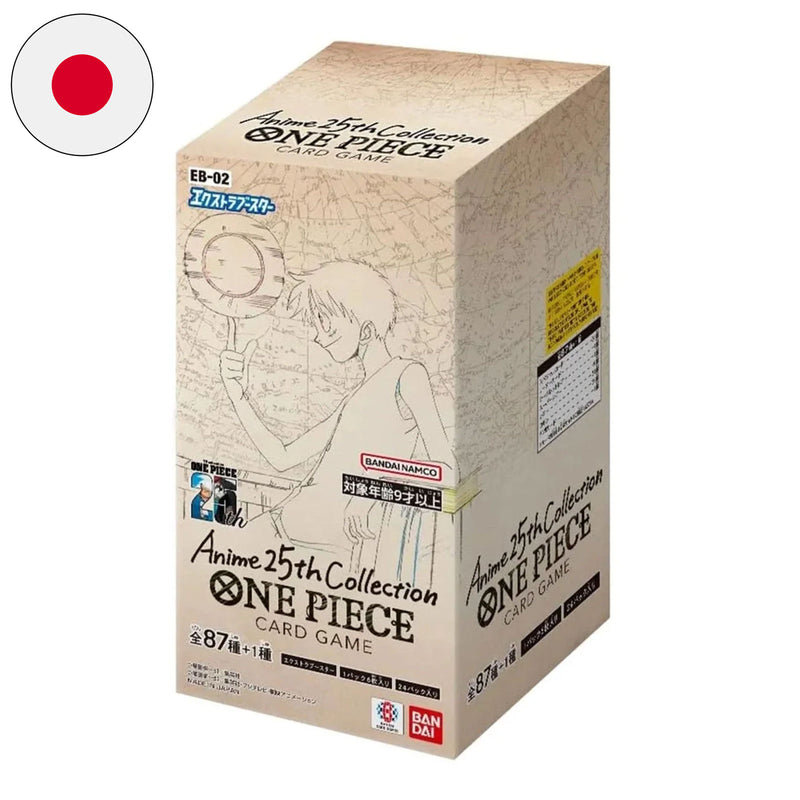 Box Display 24 Bustine - EB02 - Anime 25th Collection - JAP - ONE PIECE Card Game