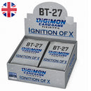 Box Display 24 Bustine Ignition of X - BT-27 - ENG - Digimon Card Game