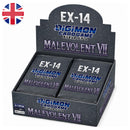 Box Display 24 Bustine Malevolent VII - EX-14 - ENG - Digimon Card Game